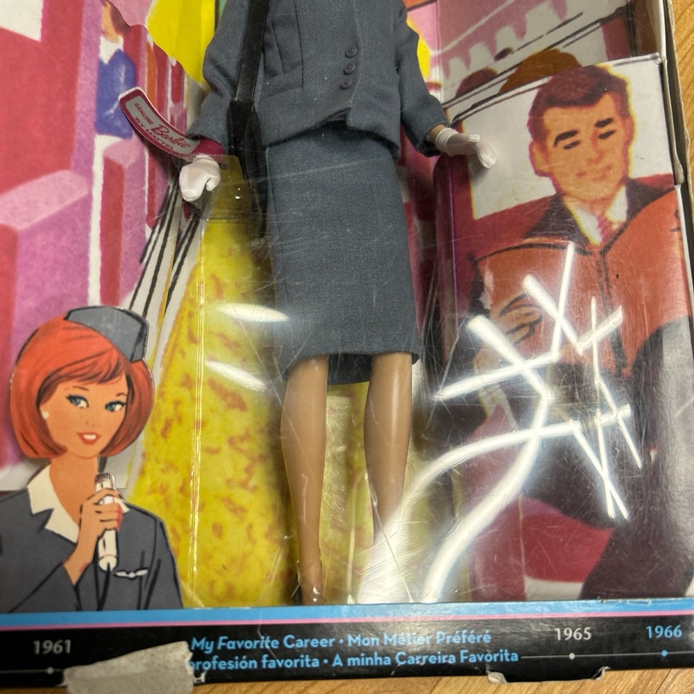 Barbie Collector My Favorite Career 1966 Pan An Airway Stewardess - Picture 8 of 8
